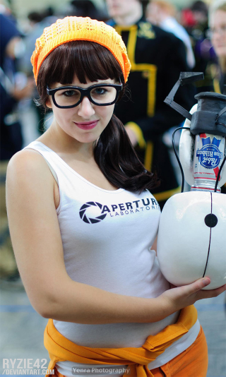Illustration for article titled Hipster Chell Was Inside Aperture Before You Even Knew About Aperture